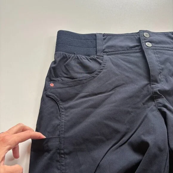 Title Nine Climber Pant Dark Blue Outdoor Hiking Rock Climbing Cargo Utility - Picture 10 of 16